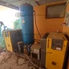 2#10039 Transpallet, Gruppo elettrogeno Elcos ecompressore Kaeser