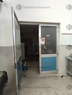 2#10039 Transpallet, Gruppo elettrogeno Elcos ecompressore Kaeser