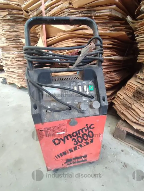 2#10039 Transpallet, Gruppo elettrogeno Elcos ecompressore Kaeser