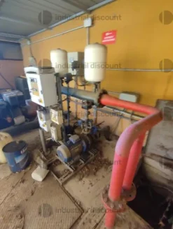 2#10039 Transpallet, Gruppo elettrogeno Elcos ecompressore Kaeser