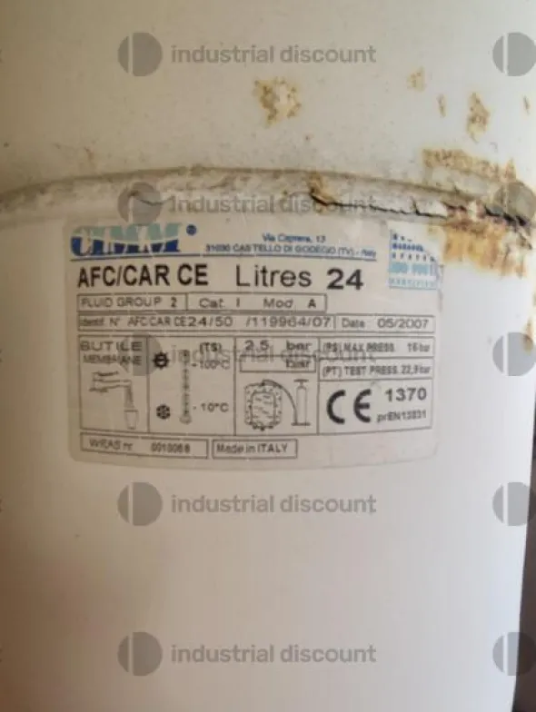 2#10039 Transpallet, Gruppo elettrogeno Elcos ecompressore Kaeser