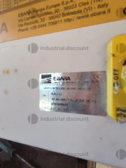 2#10039 Transpallet, Gruppo elettrogeno Elcos ecompressore Kaeser