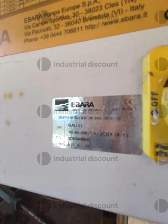 2#10039 Transpallet, Gruppo elettrogeno Elcos ecompressore Kaeser