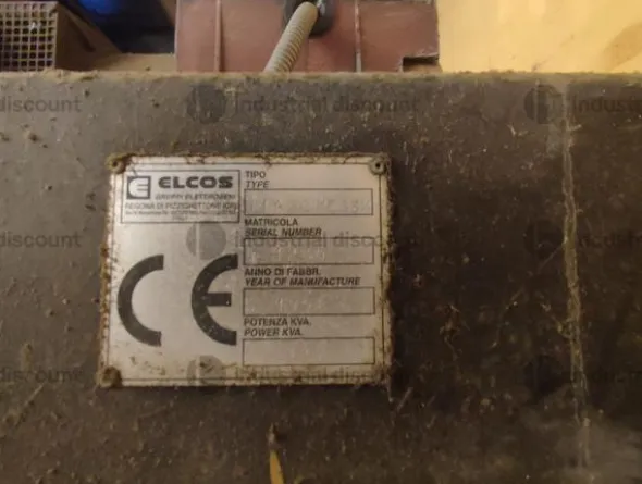 2#10039 Transpallet, Gruppo elettrogeno Elcos ecompressore Kaeser