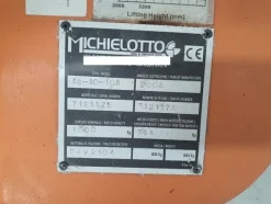 5#7810 Transpallet Michielotto e scale in ferro