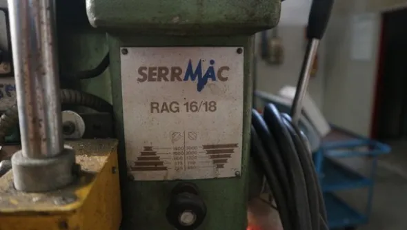 43#5049 Trapano a colonna Serrmac e mandrino