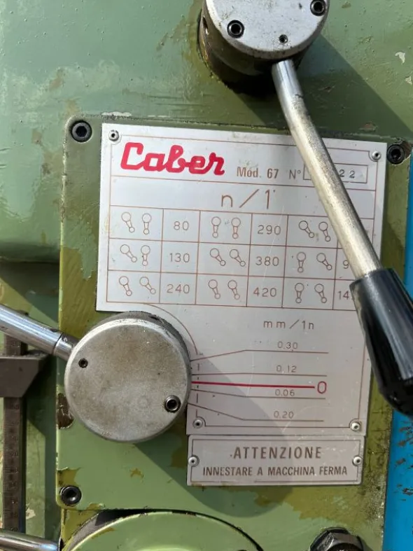 Trapano a colonna usato Caber 67