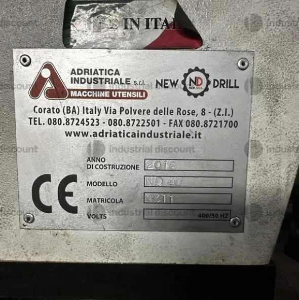 9#9312 Trapano radiale NEW DRILL