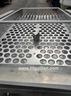 TRASPORTATORE ALLINEATORE VIBRANTE PER PESCHE FMA INOX