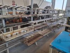 4#10165 Trasportatore manovia a tre ripiani