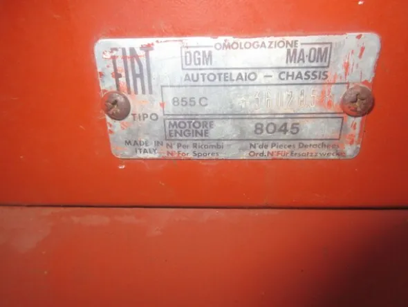 88#7078 Trattore agricolo cingolato Fiat