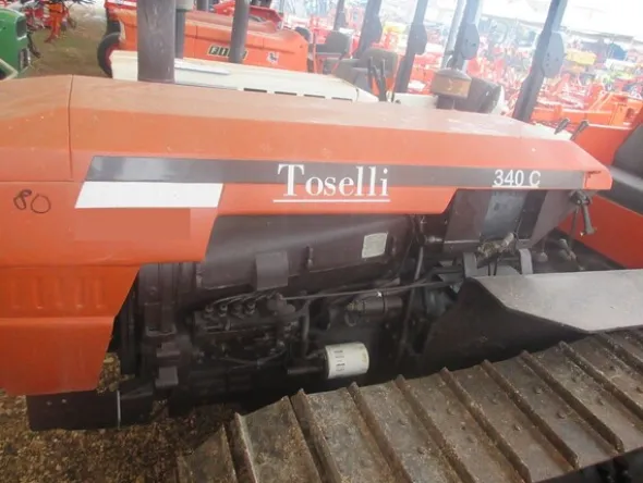87#7078 Trattore agricolo cingolato Toselli