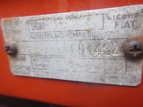 93#7078 Trattore agricolo Fiat