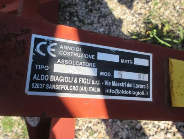 37#7078 Trattore Kubota e attrezzature agricole