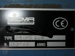2#5620 Trinciastocchi Grind e erpici rotanti