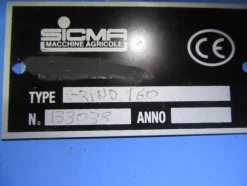 2#5620 Trinciastocchi Grind e erpici rotanti