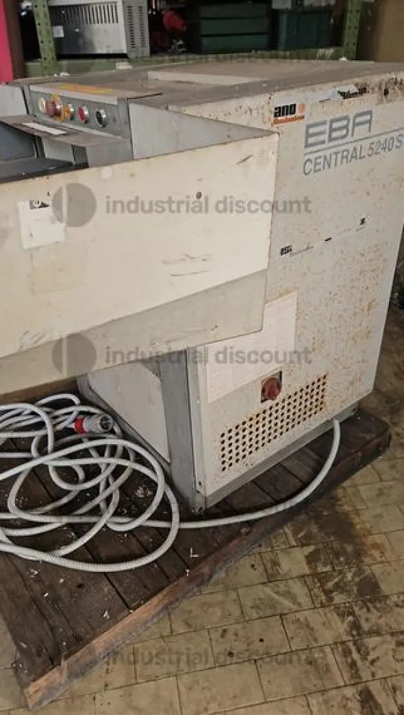 6#9165 Trita documenti industriale funzionante EBA CENTRAL 5240 S