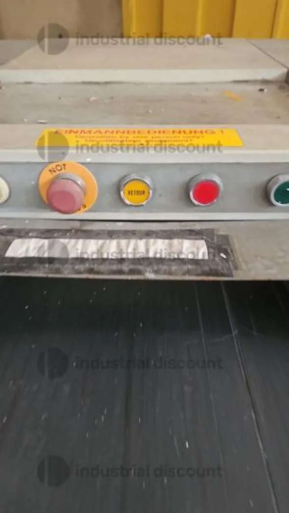 6#9165 Trita documenti industriale funzionante EBA CENTRAL 5240 S