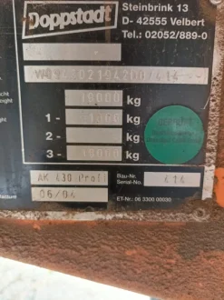 Trituratore Doppstadt Ak 430