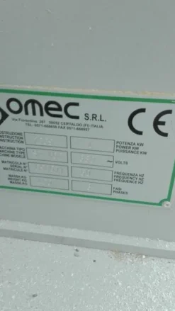 5#3683 Troncatrice a librettoOmec