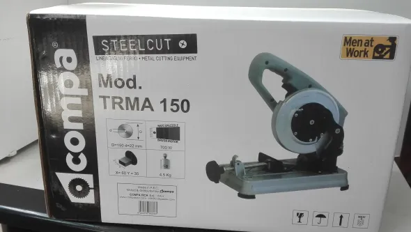 troncatrice alluminio portatile compa modello trama 150
