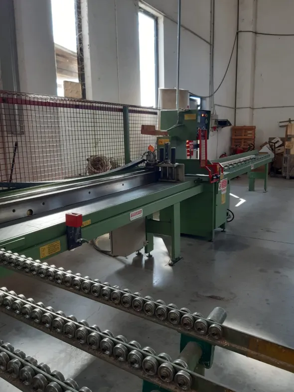 Troncatrice CURSAL TRV500 CE a fermo mobile L=5mt