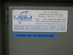 Troncatrice doppia testa Emmegi Linea Vis 450