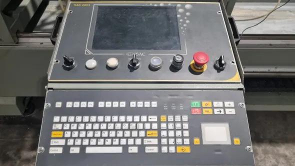 Troncatrice doppia testa Emmegi Doppia Elettronica 500