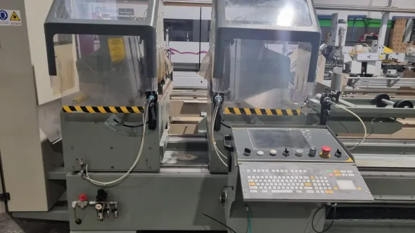 Troncatrice doppia testa Emmegi Doppia Elettronica 500