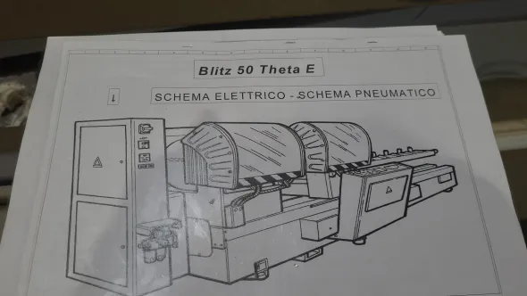 Troncatrice doppia testa FOM Blitz Theta 500
