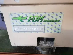 2#4375 Troncatrice Fom Industrie doppia testa