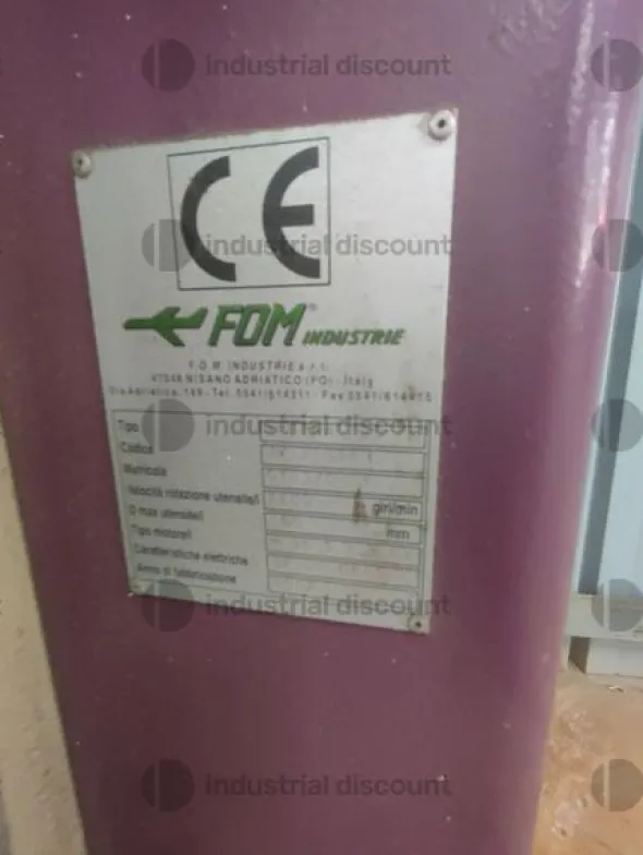 1#9108 Troncatrice marca FOM