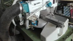 troncatrice omga con banco aspirante