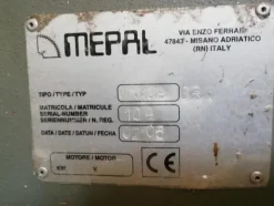 1#3926 Troncatrici Mepal e Infismac