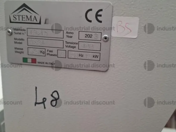 11#9883 Tunnel per stiratura a nastri