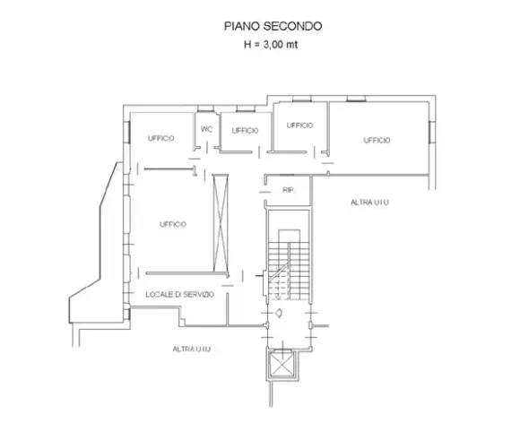 #2638415 Ufficio in edificio residenziale