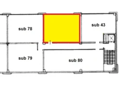 #1645 Ufficio (sub 44) al piano primo di centro commerciale