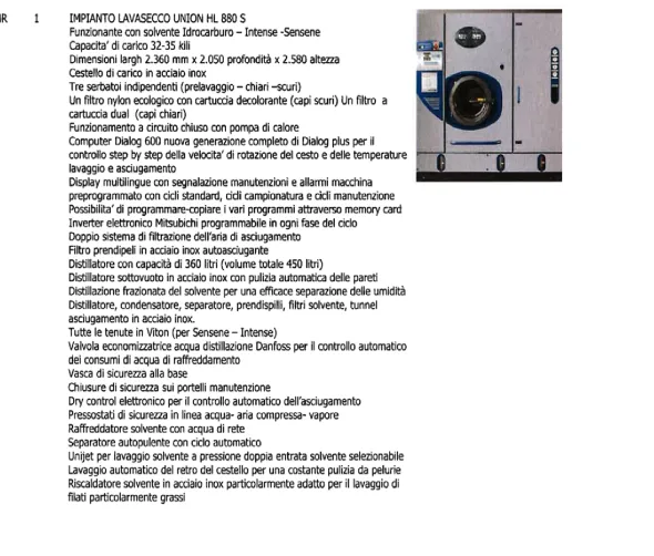 UNION LAVASECCOa Sensene ancora imballata