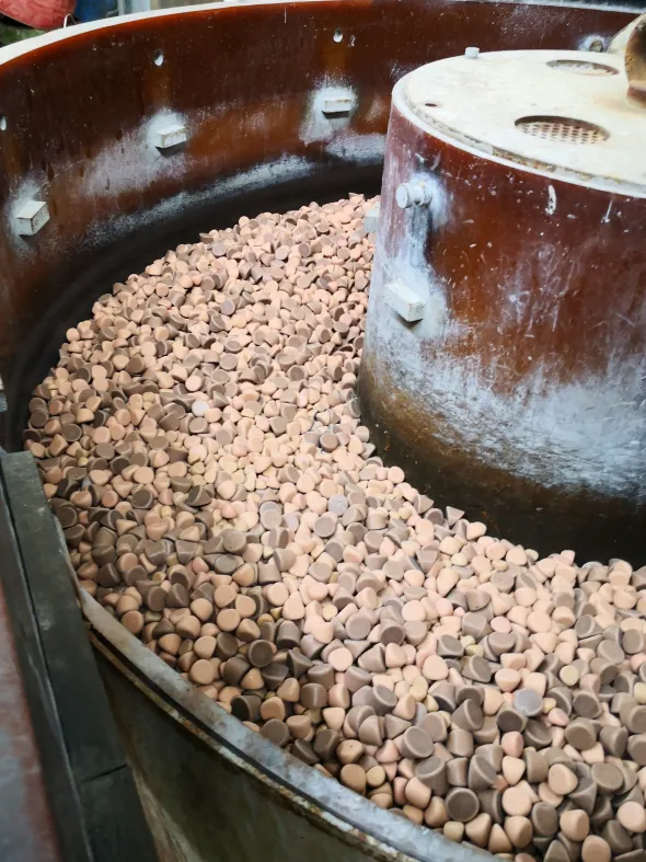 VASCA DI VIBROFINITURA (BURATTO)