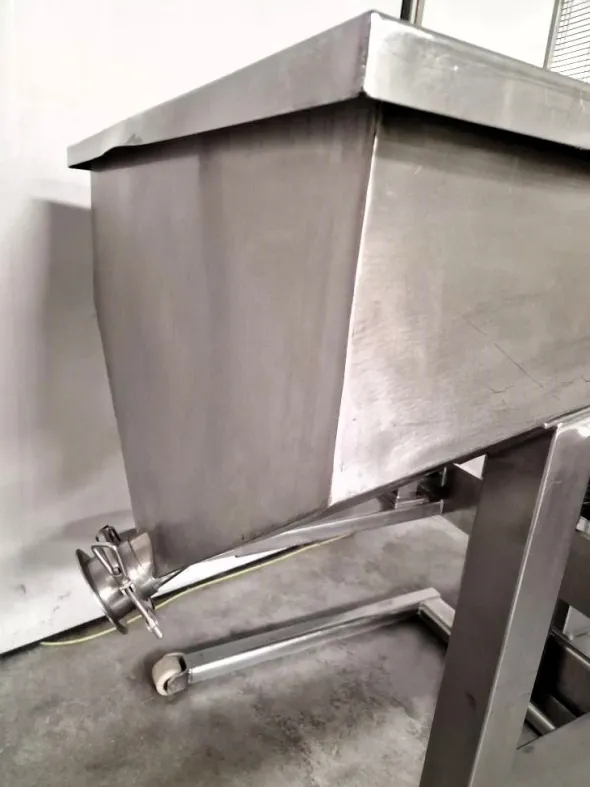 VASCA INOX PER TRASPORTO/ELEVAZIONE (COD. IND-PR-VAS-5)
