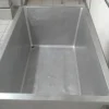 Vasche inox con ruote