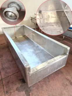 vascone inox carrellato per alimenti usato