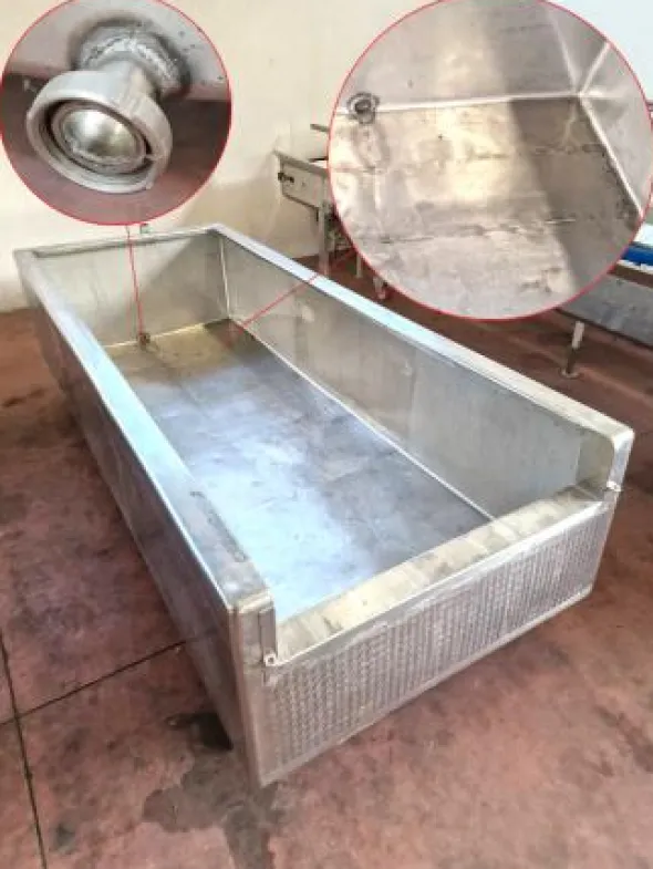 vascone inox carrellato per alimenti usato