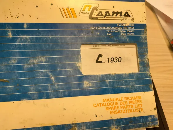 Vendesi Gru COPMA C1930/4 + 2s 4 sfili + 2 sfili +RADIO