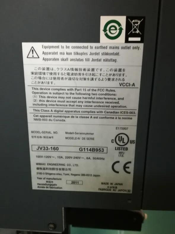 VENDITA MIMAKI JV33-160