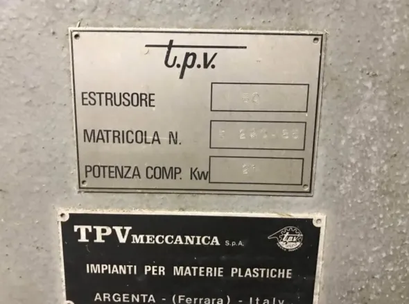 Vendo estrusore monovite