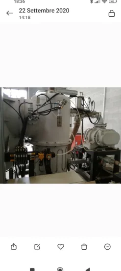 Vendo metallizzatore sotto vuoto