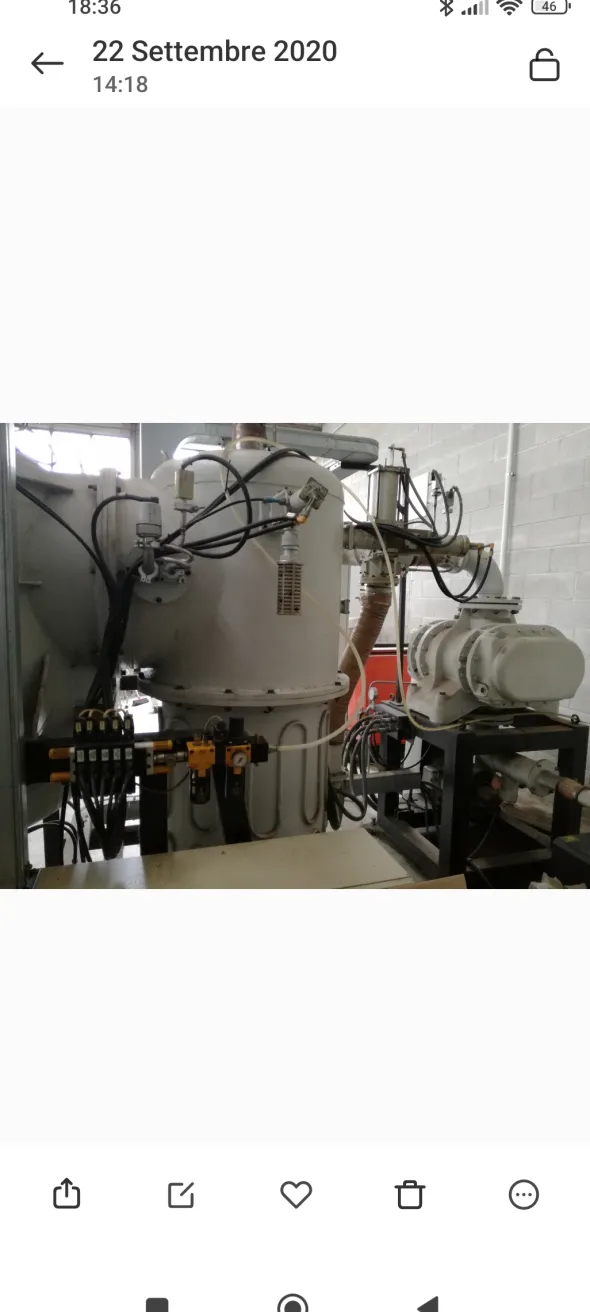 Vendo metallizzatore sotto vuoto