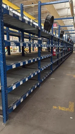 Vendo scaffalature a rulliera