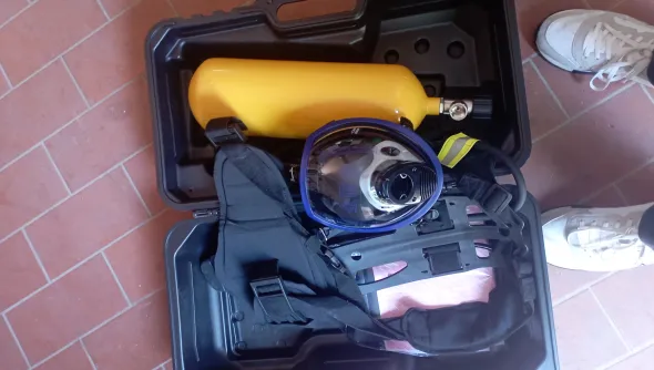 Vendo Set Autorespiratore nuovo, mai utilizzato.